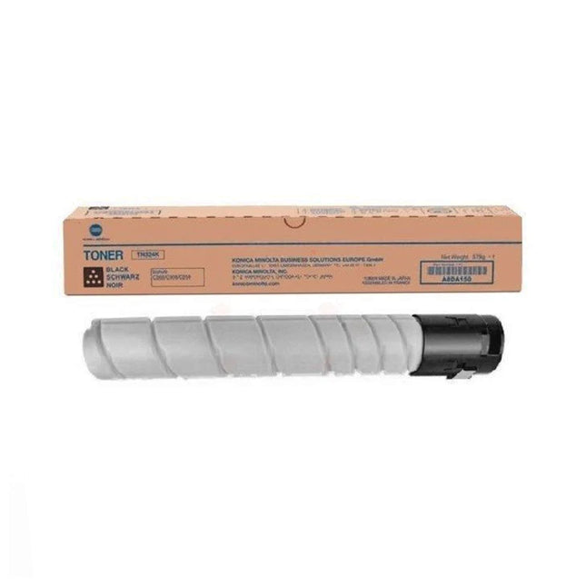 Cartouche de toner original Konica Minolta TN512K noir pour imprimante, image montrant le toner noir dans son emballage.