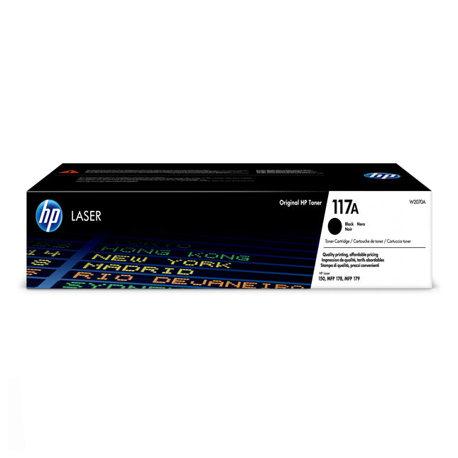 TONER ORIGINAL HP 117A NOIR LASERJET (W2070A)