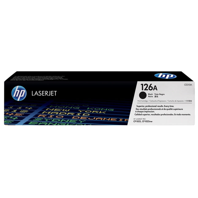 TONER ORIGINAL HP 126A NOIR LASERJET (CE310A)