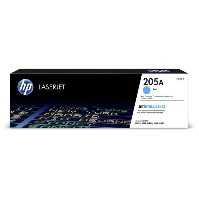 TONER ORIGINAL HP 205A CYAN LASERJET (CF531A)