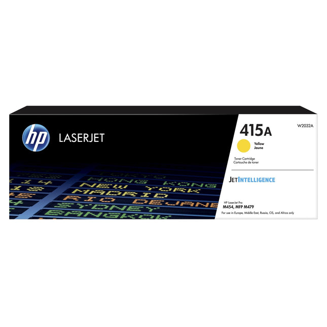 TONER ORIGINAL HP 415A JAUNE LASERJET (W2032A)