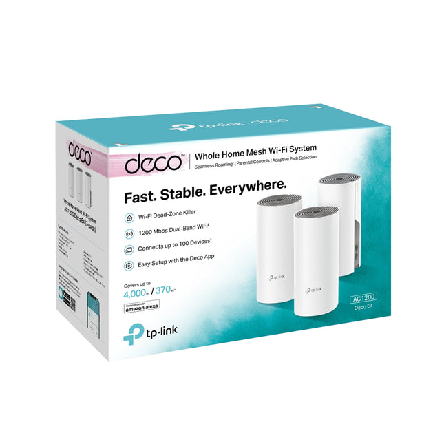 Tplink Wi-FI Mesh Deco e4 1200 Mbps (DECOE4(3-PACK))