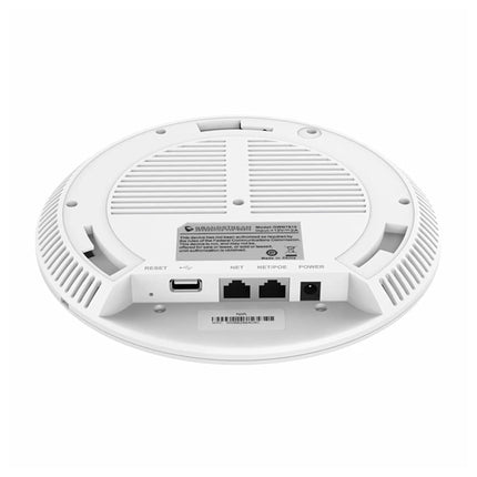 Point d’accès Wi-Fi bi-bande 4×4:4 802.11ac pour entreprises  IP Grandstream – Wi-Fi 6, Bluetooth, Audio HD, écran couleur, PoE – GWN7630