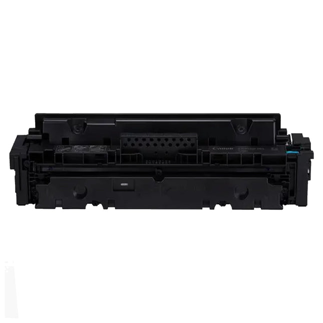 Toner compatible Canon CRG-055 Cyan pour imprimantes Laser, cartouche d'encre toner adaptable sans marque, vue de face