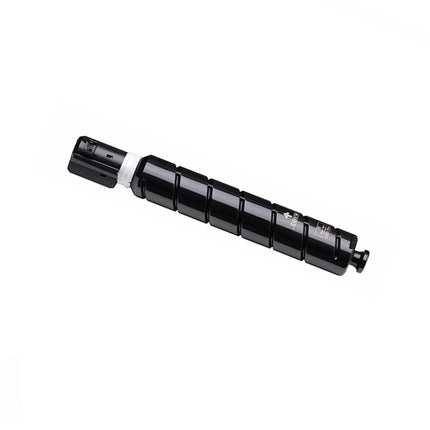 Toner adaptable noir Canon C-EXV 54 pour imprimante, bouteille de toner compatible, contenant du toner noir.