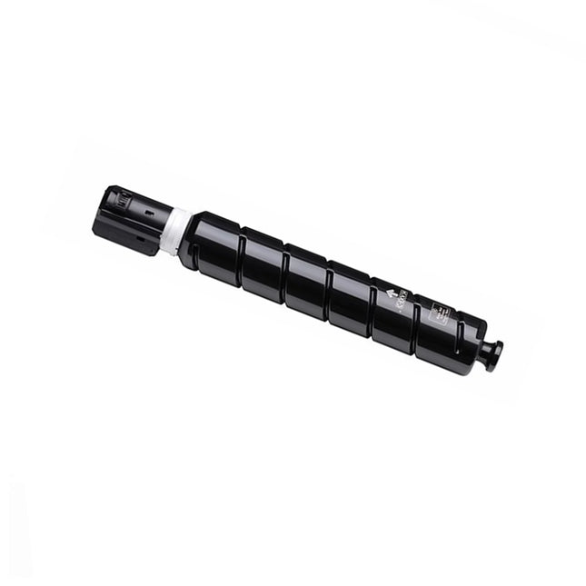 Toner adaptable noir Canon C-EXV 54 pour imprimante, bouteille de toner compatible, contenant du toner noir.