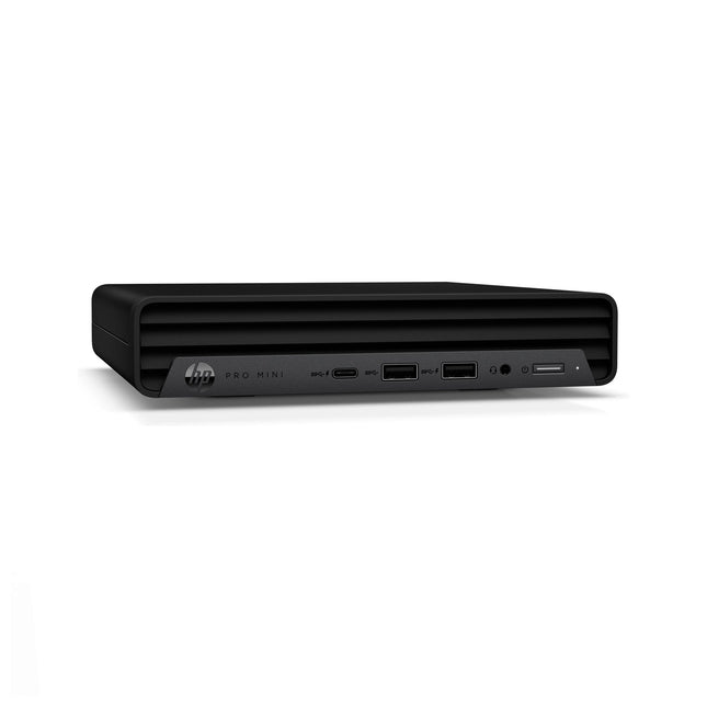 Unité centrale HP PRO 400 G9 Mini avec processeur Core i5-1450, 16 Go RAM, SSD 512 Go, design compact, en français.