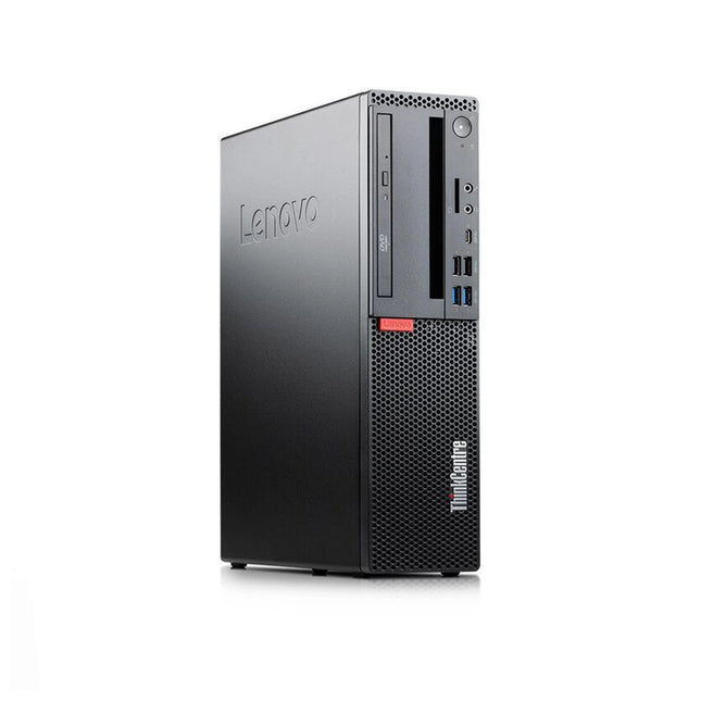 Unité centrale Lenovo ThinkCentre M720s avec processeur Intel Core i7, 8GB RAM, 256GB SSD, état remis à neuf, vue de face