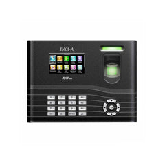 Pointeuse biométrique ZKTeco IN01-A avec empreintes digitales et lecteur RFID pour gestion du temps et présence.