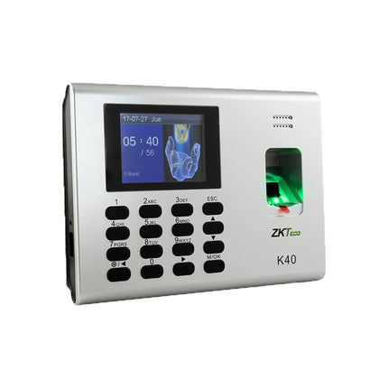 ZKTeco K40 Pointeuse Biométrique à Empreinte Digitale et Carte RFID