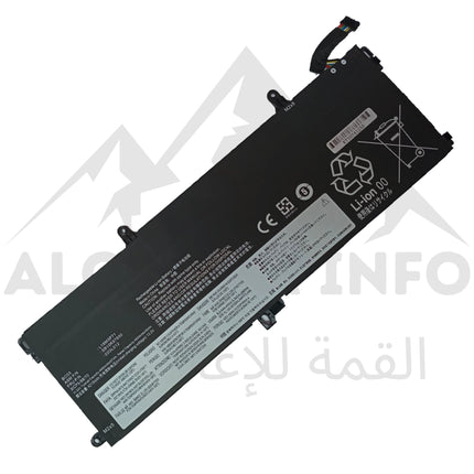 Batterie pc portable adaptable L18M3P71 POUR LENOVO ThinkPad T590 P53S ThinkPad T15 P15s 1st Gen Series L18L3P71 02DL012 02DL011 SB10K97649 SB10K97650 5B10W13913 5B10W13914 (11.52V 57Wh)